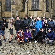 21.2017-06-29  21. 2017-06-29 Gruppbild med Tjeckerna i regnig Prag