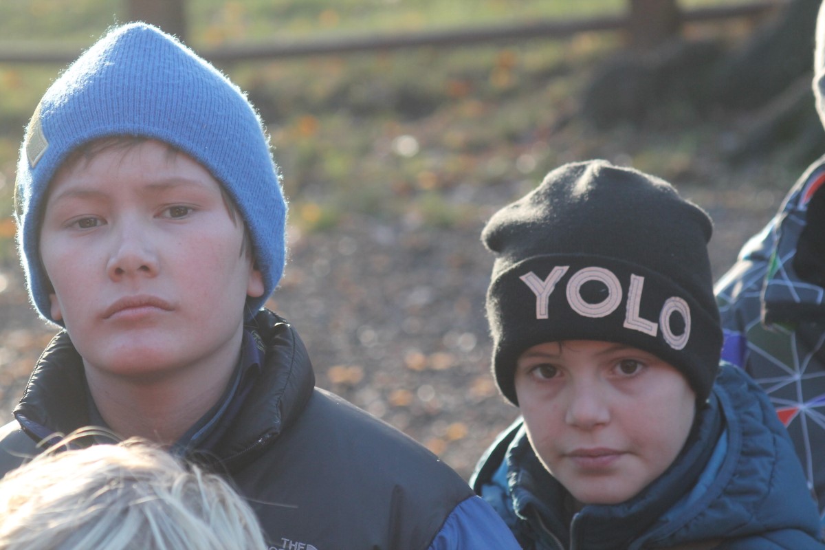 Foer Oliver och Thilo var det foersta gaangen de var paa Frustunaby